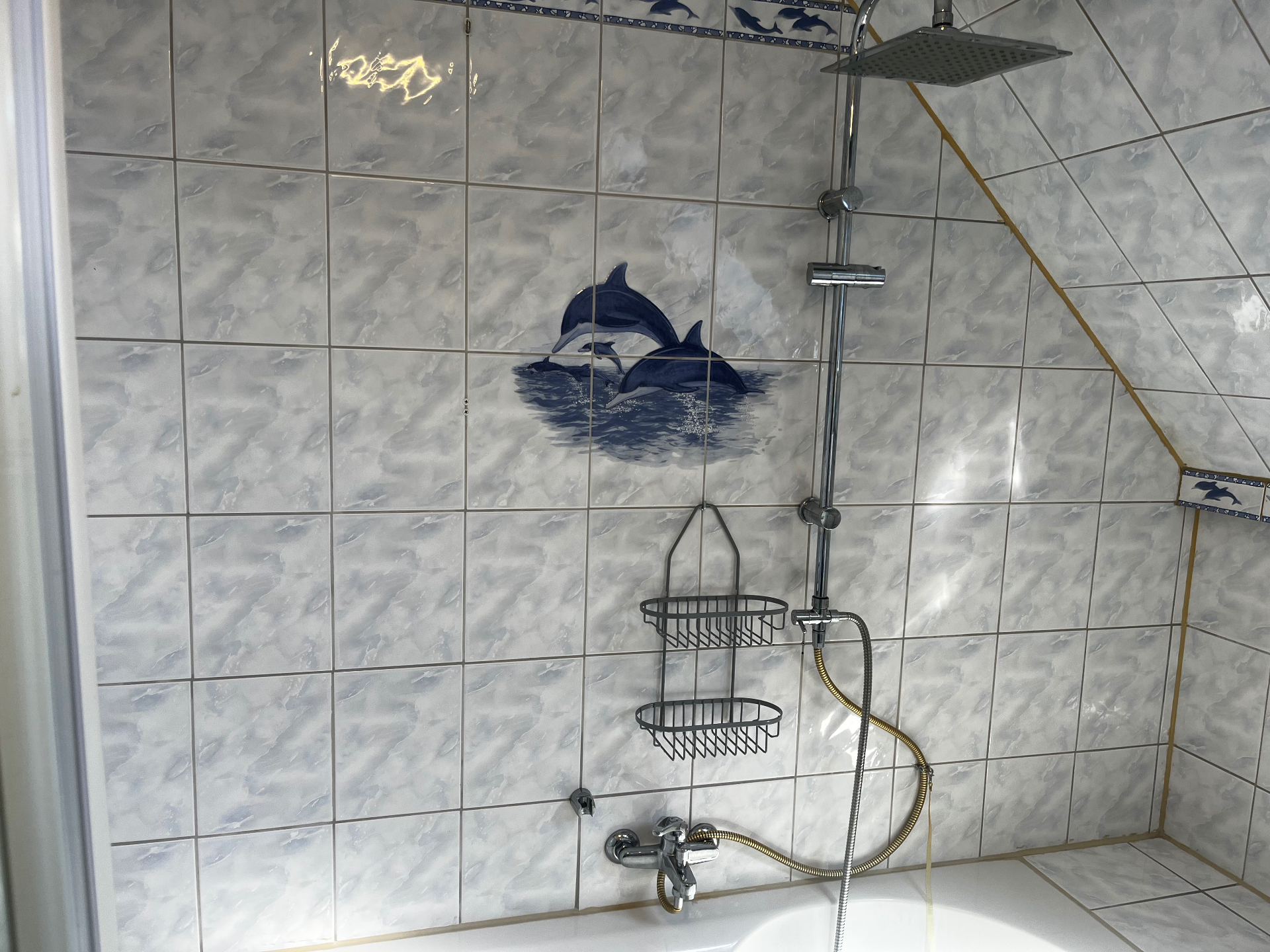 Badezimmer nach der Reinigung